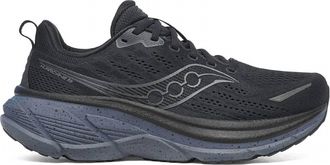 Saucony Mens Hurricane 25 Shoes In Black/shadow