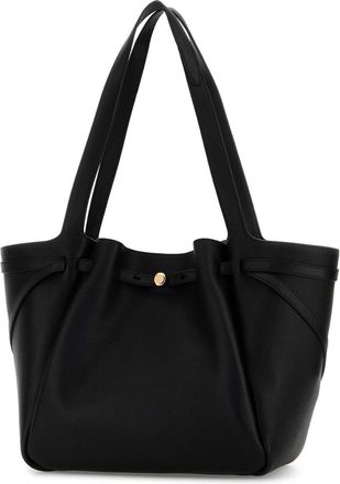 Tory Burch Womens Tote Black Body Cow Leather