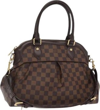Louis Vuitton Pre-owned Handbags, female, Brown, Size: ONE SIZE Pre-owned Hand Bag (Damier Ebene Canvas)