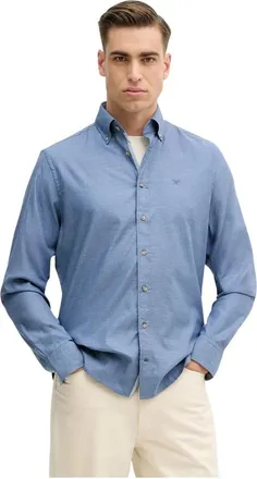 Hackett Camisa de Botones - Shirts - Hombre - Azul - 2XL
