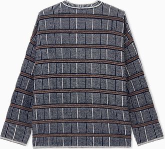 Giorgio Armani Mens Sweater Blue