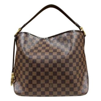Louis Vuitton Pre-owned Damier Schoudertas - Dames - Pre-owned - Bruin - Maat: ONE Size Taf