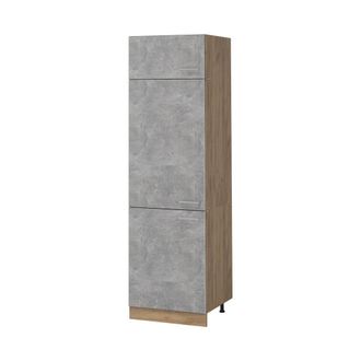 Vicco Mobile Cucina Dispensa R-line, Calcestruzzo/rovere Dorato, 60 Cm, Vicco