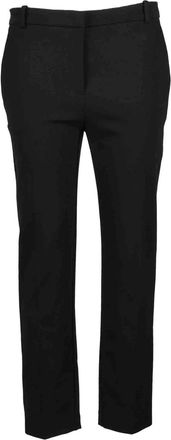 Pinko Viscose Stretch Trousers - Black