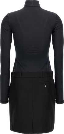 Coperni Womens Black Polyester Short Dress