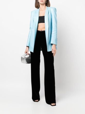 Emporio Armani Zwarte Viscose Broek