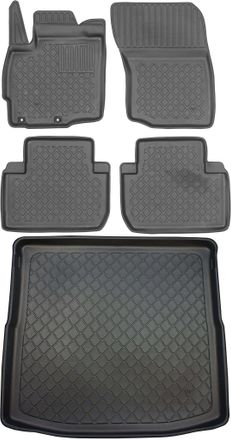 OEM Mitsubishi Outlander Iii Suv Desde Septiembre De 2012. Juego De Alfombrillas Para Coche Y Maletero