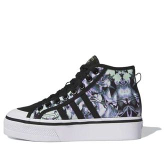 adidas (WMNS) adidas Nizza Platform Mid Lilac Floral ID7260