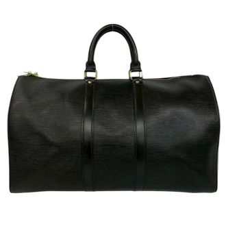 Louis Vuitton Pre-owned Weekend Bags, female, Black, Size: ONE SIZE Pre-owned Vintage Boston Bag