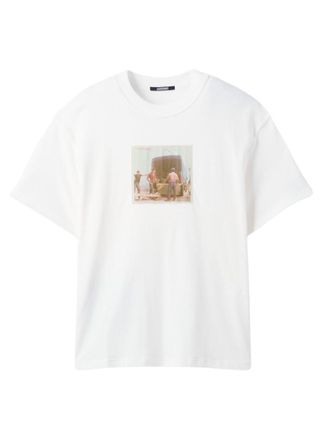 Jacquemus White Cotton T-shirt