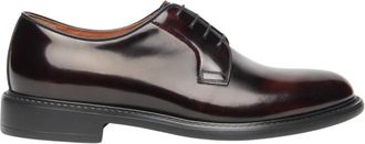 Nero Giardini Derby in Pelle - - Shoes - Uomo - Rosso - 42 EU