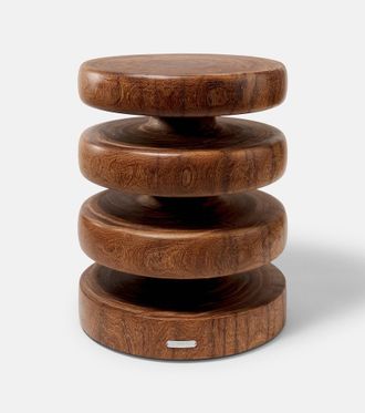 Pols Potten Gouda wood stool