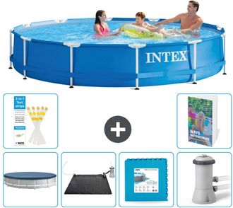 Intex Piscina Con Estructura Redonda - 366x76 Cm - 7-piezas S99