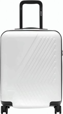 K-Way Eudoxie Logo Polycarbonate Carry On Luggage