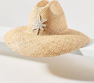 Wyeth Nyc Embellished Straw Rancher