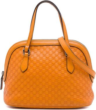 Gucci Pre-owned Gucci Mini Microguccissima Dome Satchel Ladies RAUTNYRR3YJI9R8D