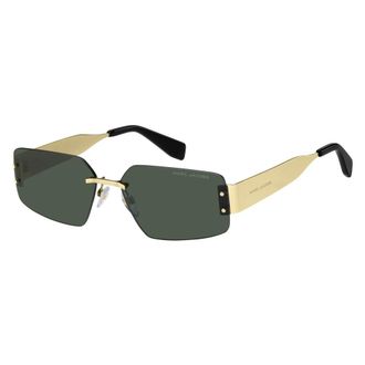 Marc Jacobs Sunglasses, unisex, Yellow, Size: 59 MM Gold/Green Sunglasses 875/S