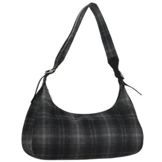 Ferragamo Pre-owned Wool shoulder-bags - Dames - Pre-owned - Zwart - Maat: ONE Size Wol