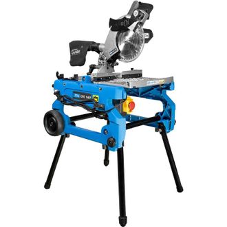 Gude G&uuml;de - gfo 1401 55174 - Sega troncatrice da tavolo Kapp (1400 w, diametro lama 216 mm, lama per seghetto in metallo duro, lama per seghetto