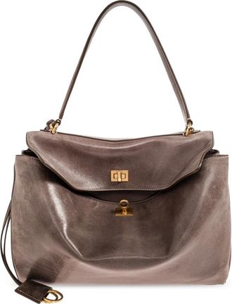 Balenciaga Dames, Tassen, Beige, Maat: ONE Size Leer