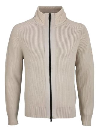 HUGO BOSS Cardigan con zip - Toni neutri