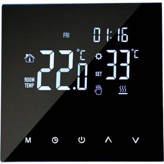 OEM Termostato De Calefacci&oacute;n Inteligente, Controlador De Temperatura Digital, Pantalla T&aacute;ctil Lcd, Programable Semanalmente, Para Calefacci&oacute;n Por Suelo R