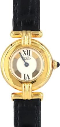 Cartier Orologio Vintage Pre-owned - - Pre-owned - Donna - Giallo - ONE SIZE