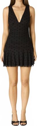 Cotton Candy L.A. Carolyn Mini Dress In Black