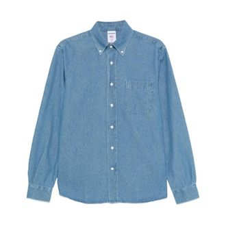 Sebago Denim Shirts, male, Blue, XL, Mercer Denim Shirt