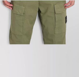 Stone Island cotton ribbed crew neck oversized short-sleeve t-shirt