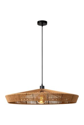 Lucide YUNKAI Dimmable Stylish Adjustable Height Indoor Pendant Light 1xE27 in Brown
