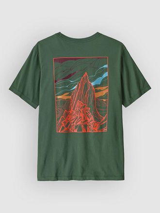 Patagonia Cloud Crag Camiseta verde