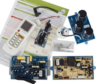 OEM Kit Placa Universal Inverter Qd82+ Para Equipos Dc/ac 12000btu Control V&aacute;lvula Expansi&oacute;n Eev Ventilador Exterior Inverter