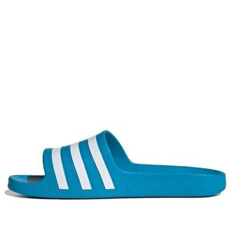 adidas Adilette Aqua Slides Solar Blue FY8047