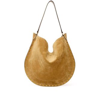 Isabel Marant Oskan Hobo Suede Shoulder Bag