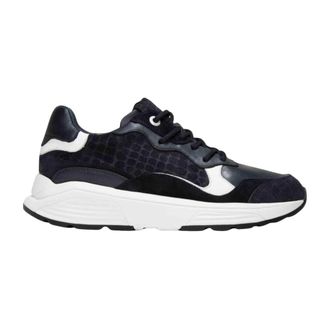Xsensible Schoenen, Dames, Blauw, 43 EU, Leer, Rainbow Sneaker
