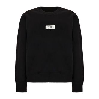 Maison Margiela Dames, Sweatshirts & Hoodies, Zwart, Maat: XS Katoen