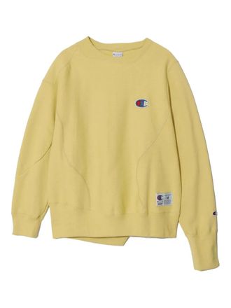 Undercover x Champion crew-neck sweatshirt - women - Cotton/Polyester - M - Yellow