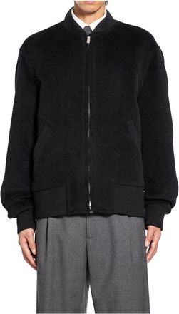 Lardini Heren, Sweatshirts & Hoodies, Zwart, Maat: XL Wol