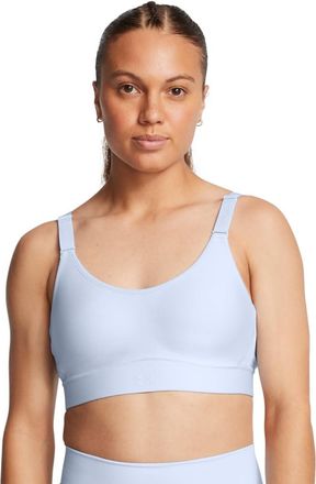 Under Armour Womens Infinity Mid Impact Sports Bra, (464) Nimbus Blue / / Nimbus Blue, (X-Large) D/DD