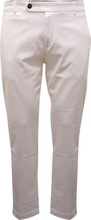 Officina36 Hombre, Pantalones, Blanco, Talla: M