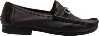 Gucci Gucci Horsebit Loafers in Bruin Leer