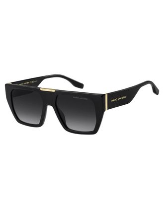 Marc Jacobs Marc Jacobs - Occhiali da sole neri con montatura squadrata-Nero