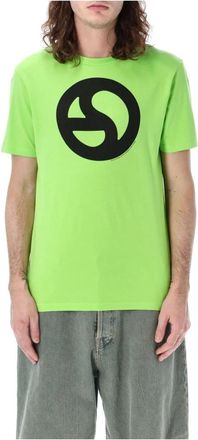 Acne Studios T-Shirts - Heren - T-shirts - Groen - XS - Katoen - Tops