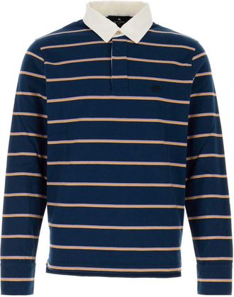 Etro Navy Blue Stripes Polo