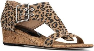 Donald J Pliner Mid Wedge Sandal in Leopard at Nordstrom, Size 8.5