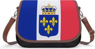 Generic Count Henri of Chambords Flag of France Fashion Womens Crossbody Bags Novelty Handbag Shoulder Bag Purse