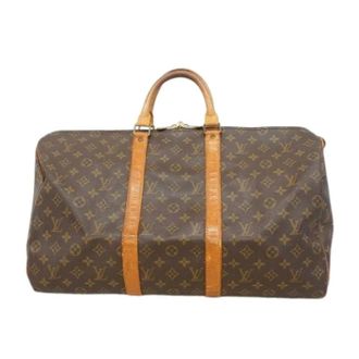 Louis Vuitton Pre-owned Weekend Bags, unisex, Brown, Size: ONE SIZE Pre-owned Boston Bag