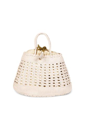 Dragon Diffusion Santa Croce Woven Leather Handbag