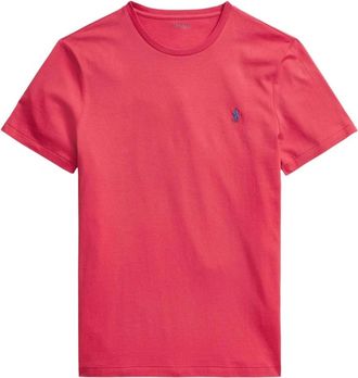 Polo Ralph Lauren Camiseta de manga corta con cuello redondo - Tops - Hombre - Rosa - XL